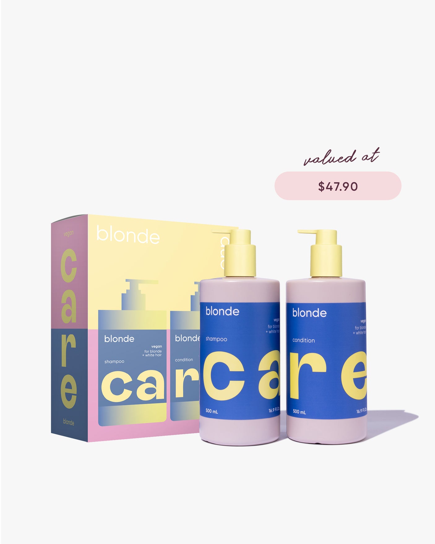Mother’s Day CARE Blonde Duo Gift Set