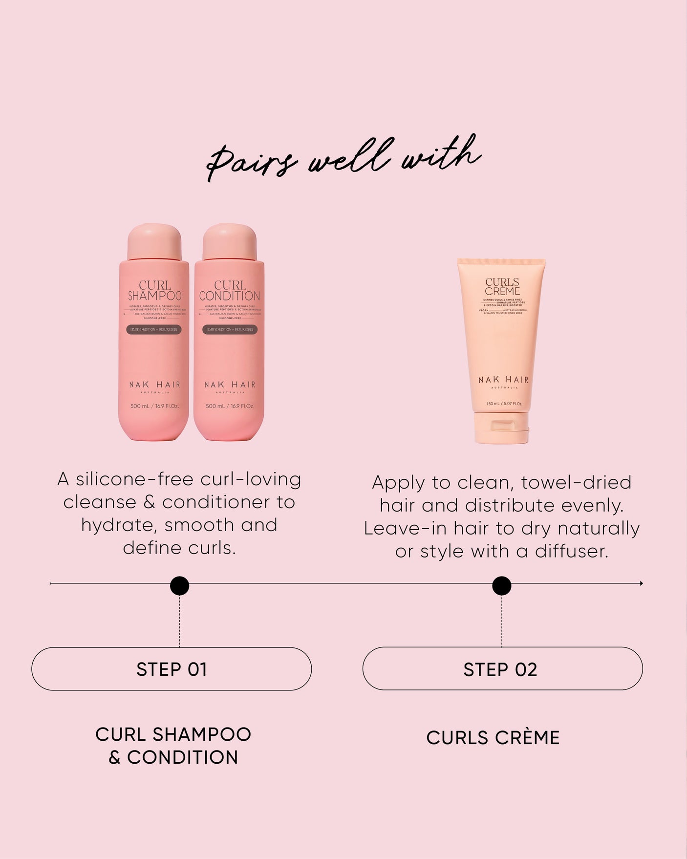 Curl Shampoo & Condition Deluxe Size Duo