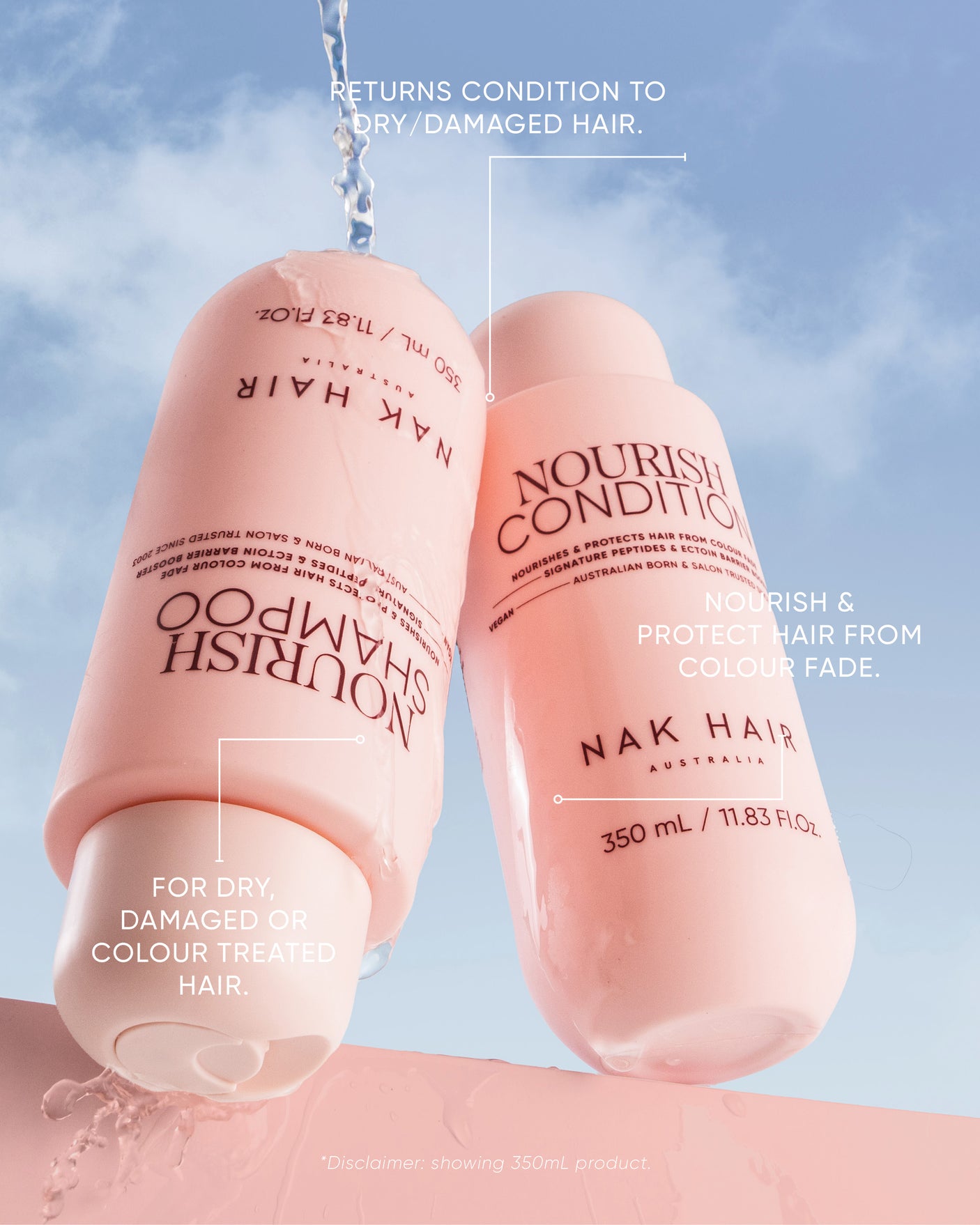 Nourish Shampoo & Condition Deluxe Size Duo