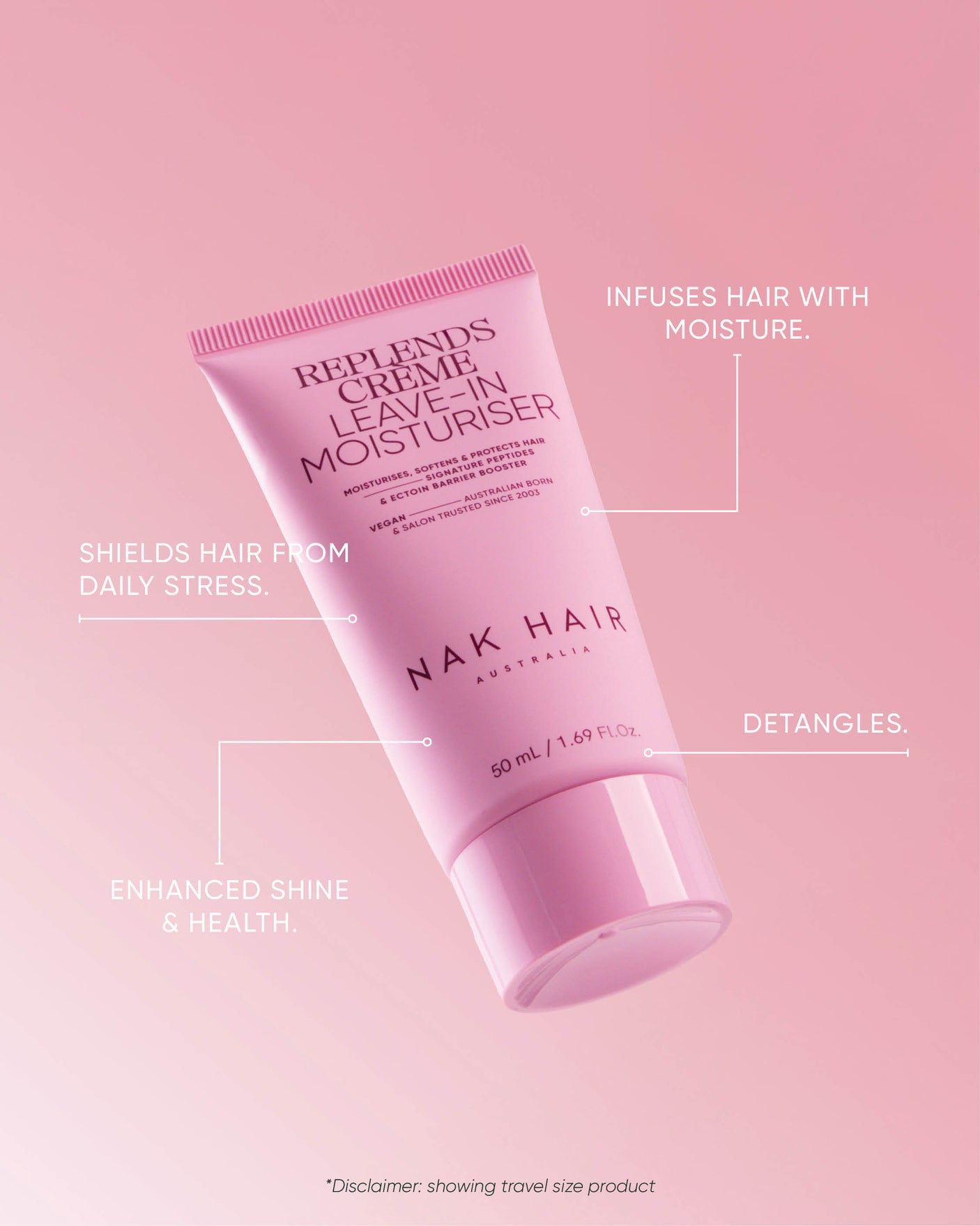 Replends Crème Leave-In Moisturiser Deluxe Size