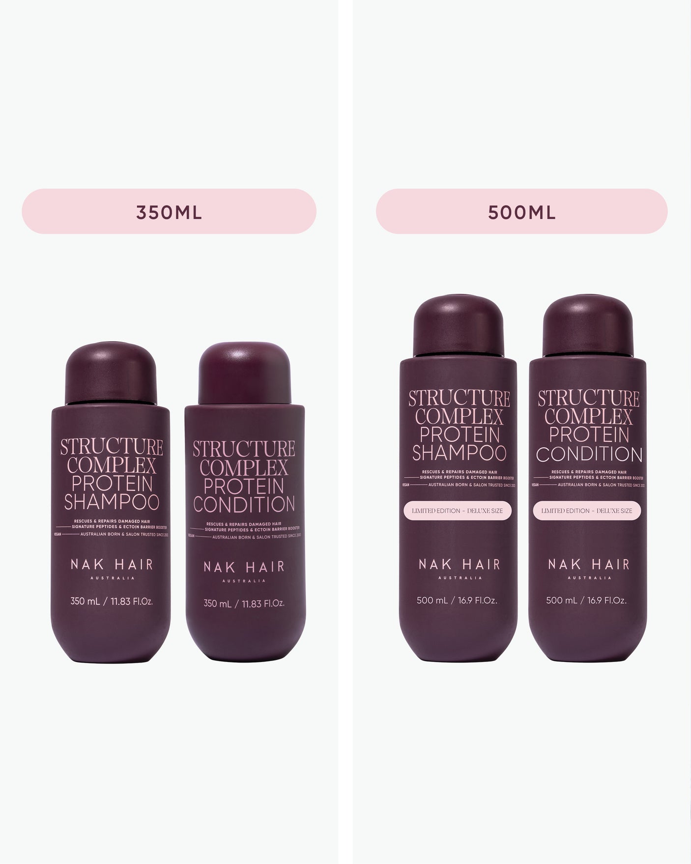 Structure Complex Protein Shampoo & Condition Deluxe Size Duo