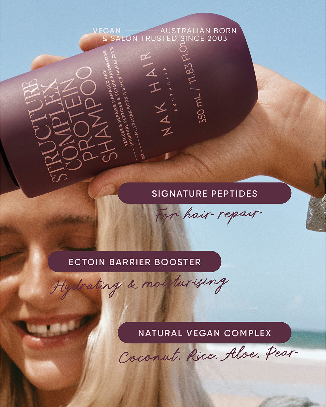 Structure Complex Protein Shampoo