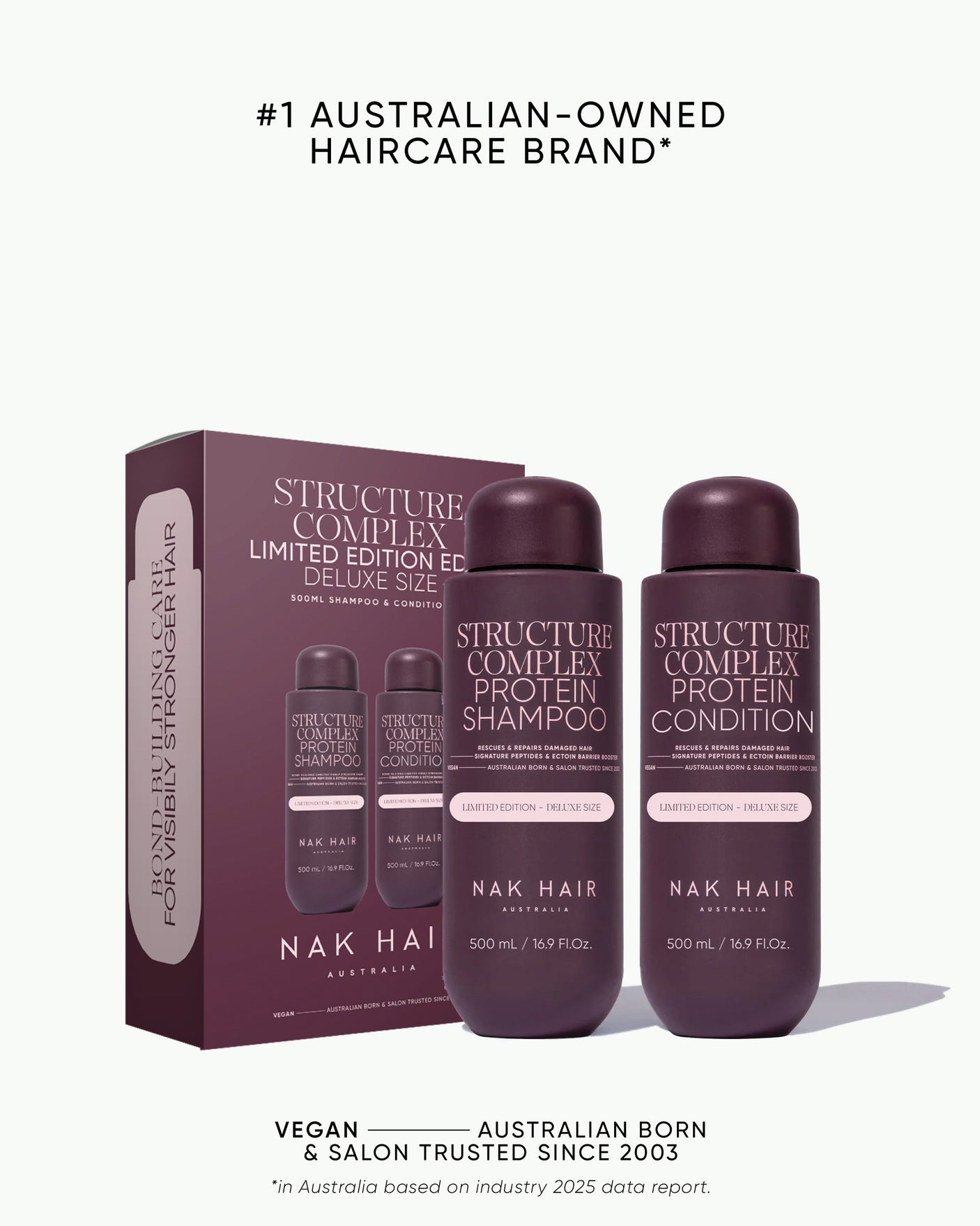 Structure Complex Protein Shampoo & Condition Deluxe Size Duo
