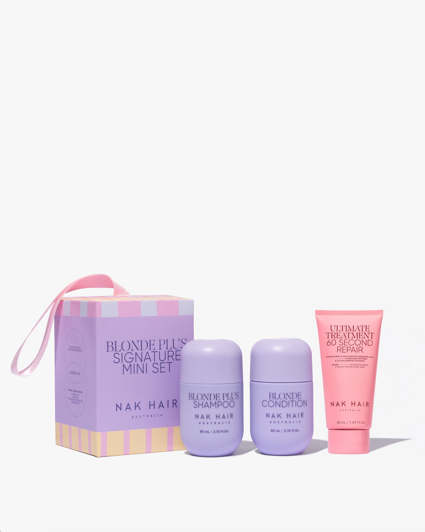 Signature Holiday Blonde Plus Travel Trio