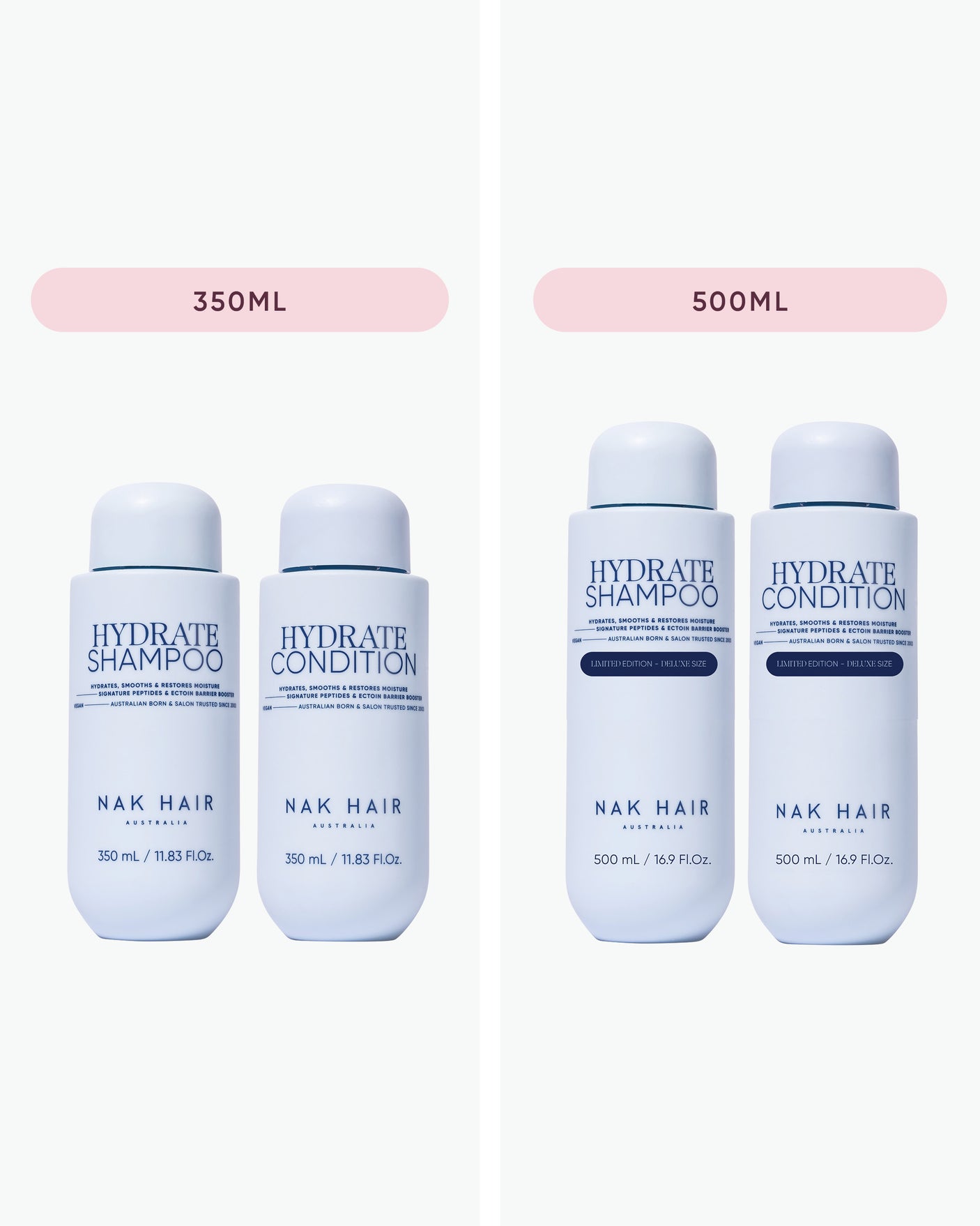 Hydrate Shampoo & Condition Deluxe Size Duo