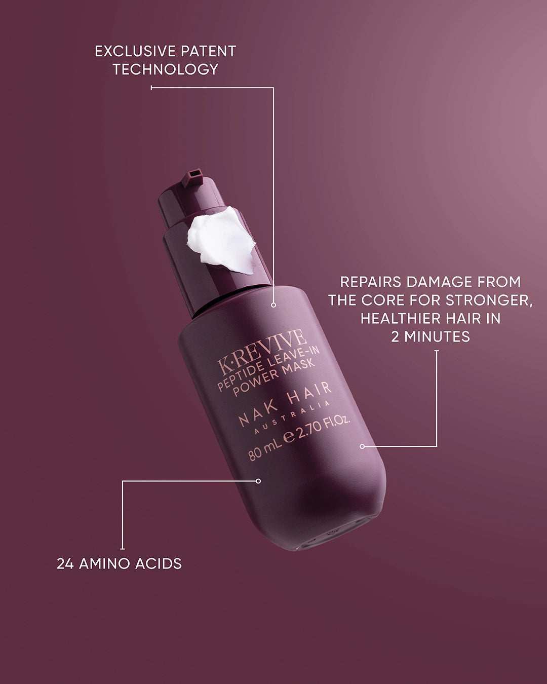 K.REVIVE Peptide Leave-In Power Mask