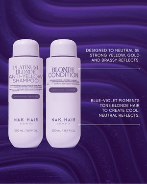 Platinum Blonde Shampoo and Blonde Condition Deluxe Size Duo