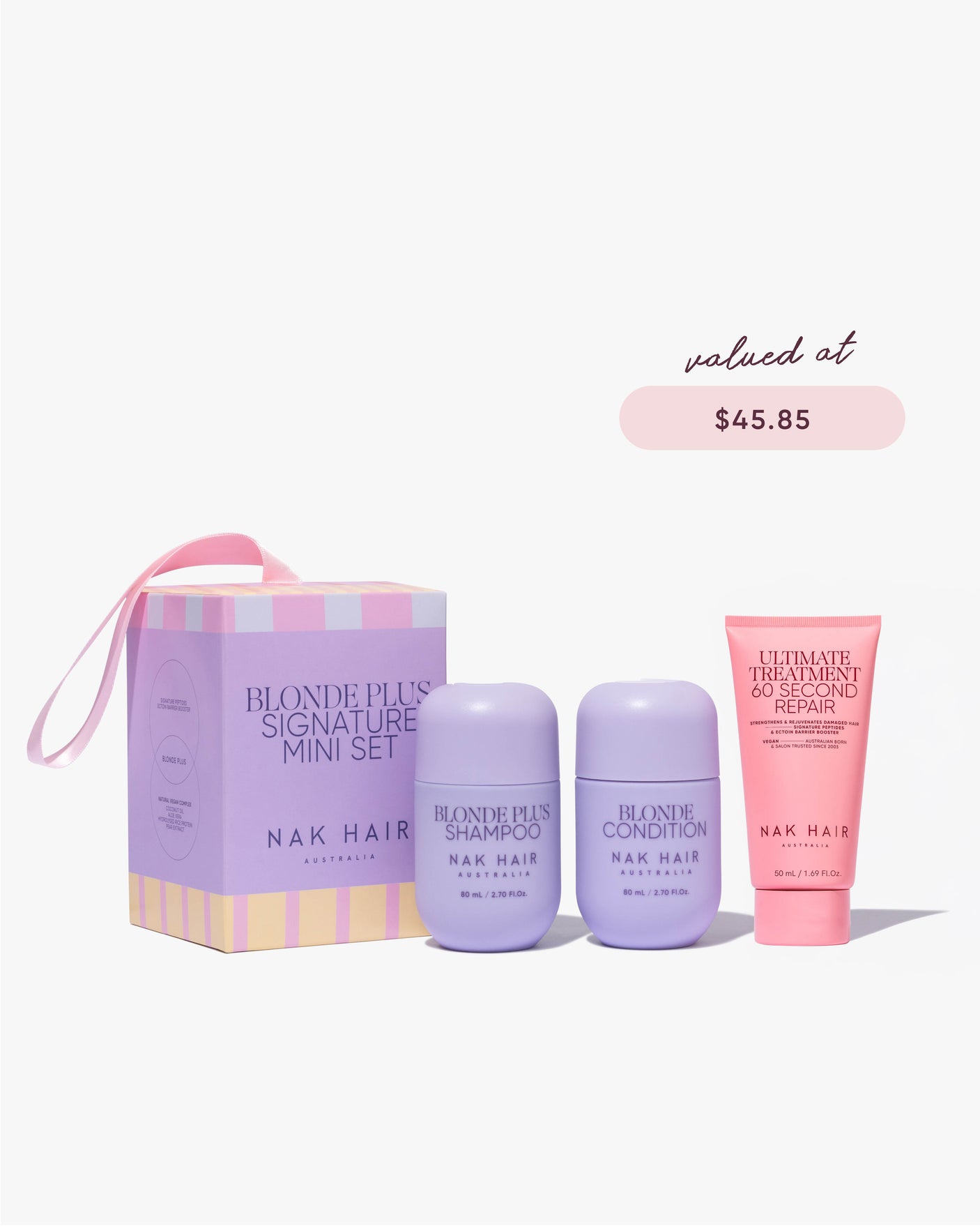 Signature Holiday Blonde Plus Travel Trio