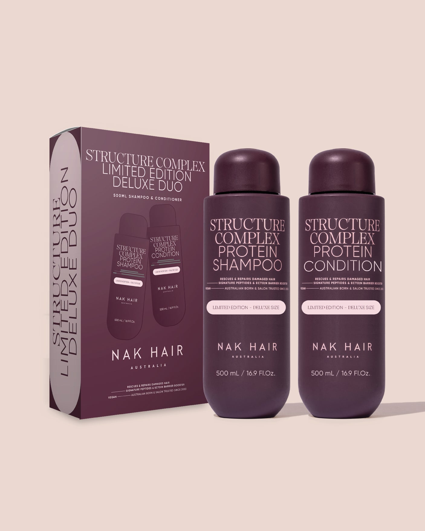 Structure Complex Protein Shampoo & Condition Deluxe Size Duo