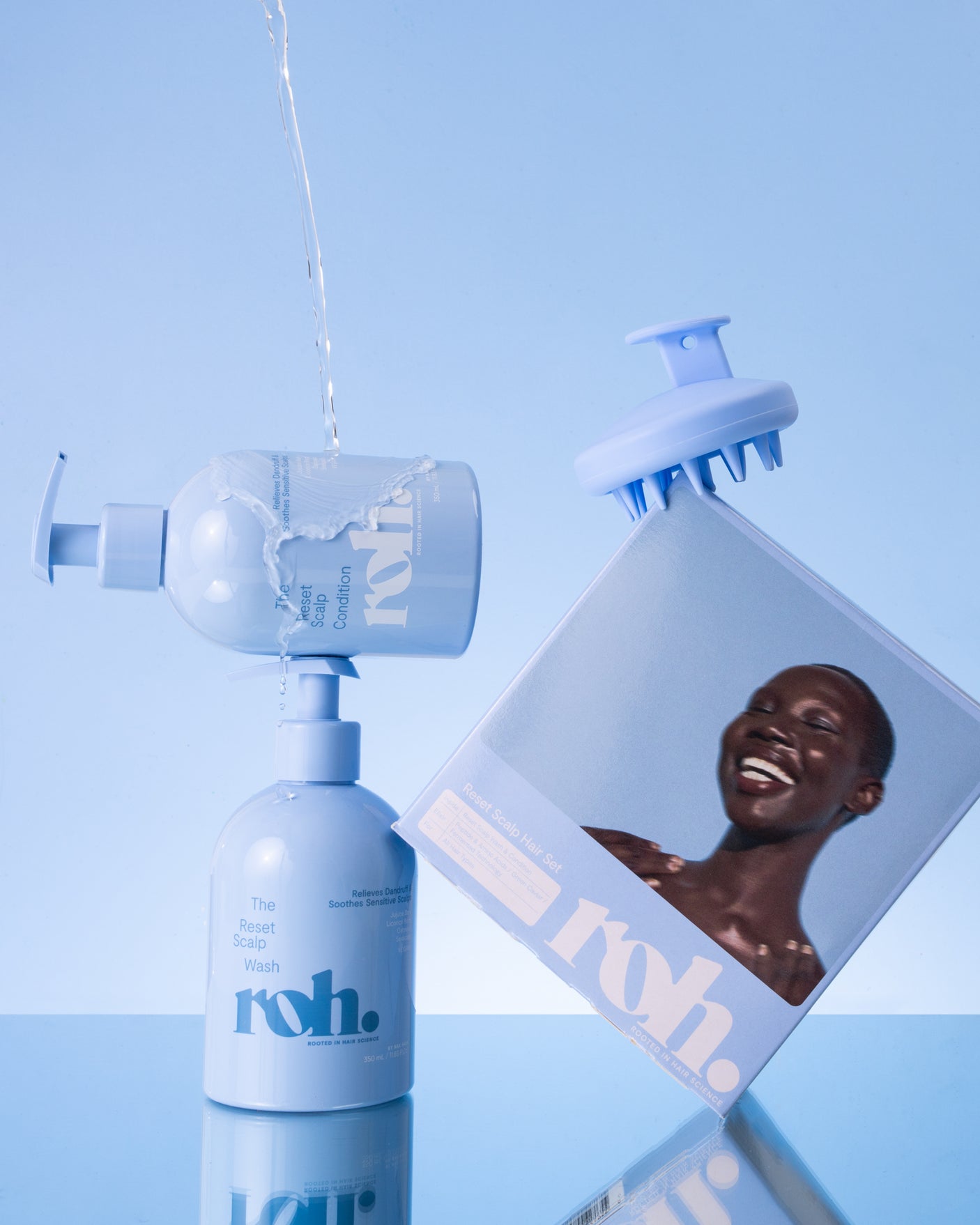 Reset Scalp Wash & Condition Duo with Brush
