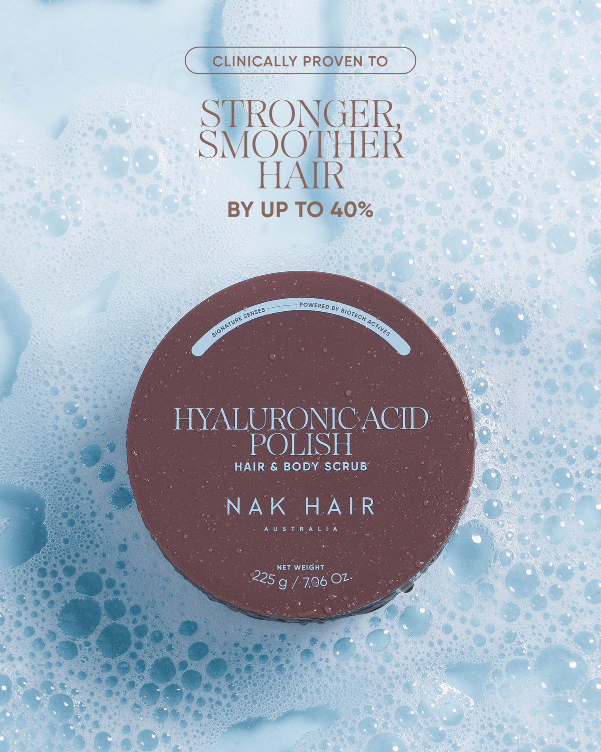 Hyaluronic Acid Polish Hair & Body Scrub